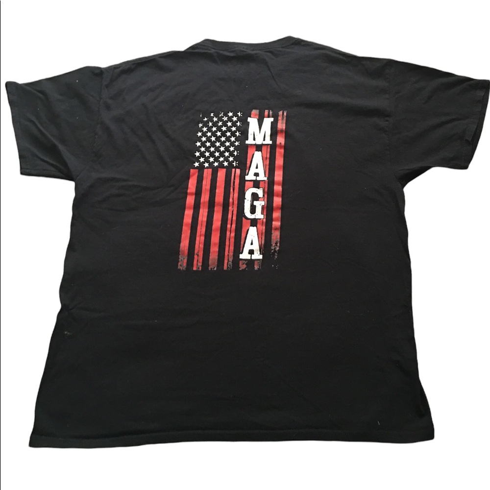 A MAGA T-shirt